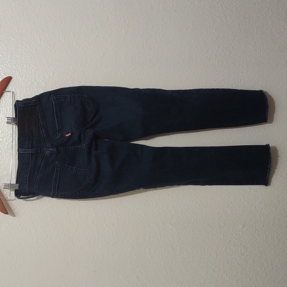 LEVI'S USED PANTS PANT LEG HEMS CUT. SIZE STATES W26 L30 BLUE - Picture 9 of 13